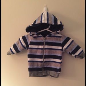 Newborn fleece coat